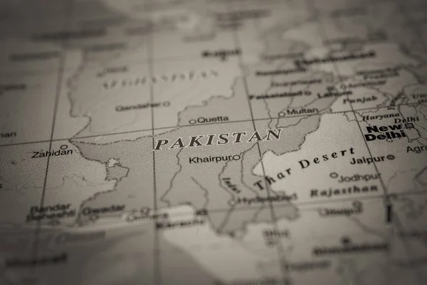 Pakistan World Map — Stock Photo, Image