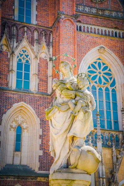 stock image Wonderful Architecture and Wroclaw Churches