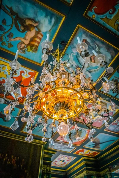 Beautiful Chambers Rosenborg Castle Copenhagen — Stock Photo, Image