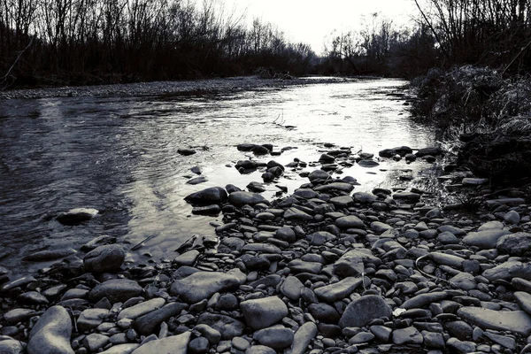 Dağların Nehirlerin Güzel Doğası — Stok fotoğraf