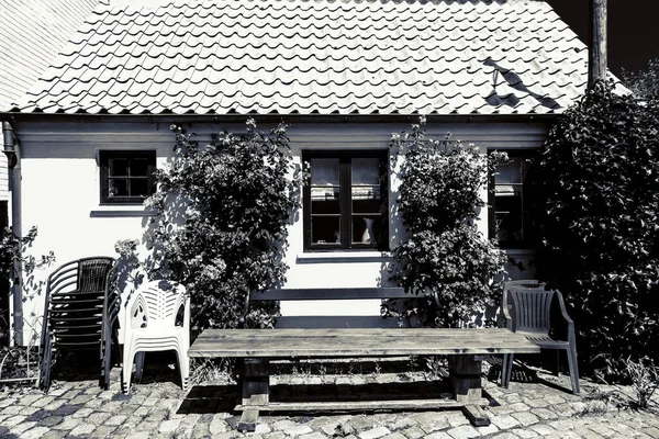 Schöne Dänische Architektur Einem Malerischen Dorf — Stockfoto