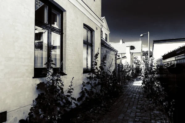 Krásná Malebná Dánská Vesnice — Stock fotografie