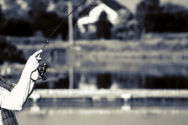 Fishing Tournament Recreation Nature Background — Stock Photo, Image