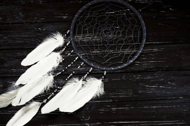 Ahşap sanat arka planında düş kapanı