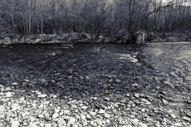 Dağların ve nehirlerin güzel doğası