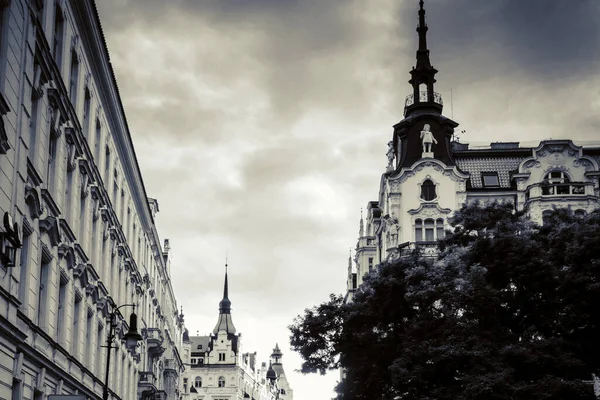 Arquitetura Antiga Praga Magnífica — Fotografia de Stock