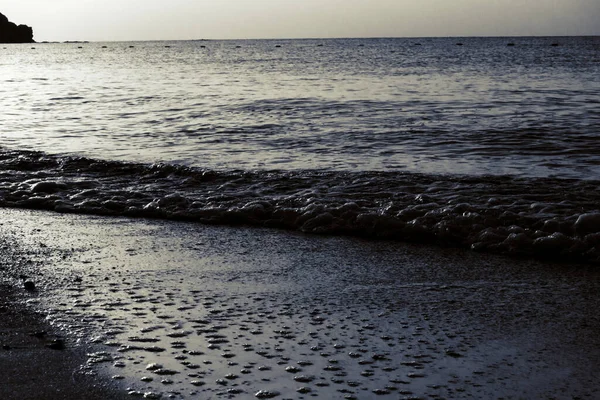 Vacker Soluppgång Vid Havet — Stockfoto