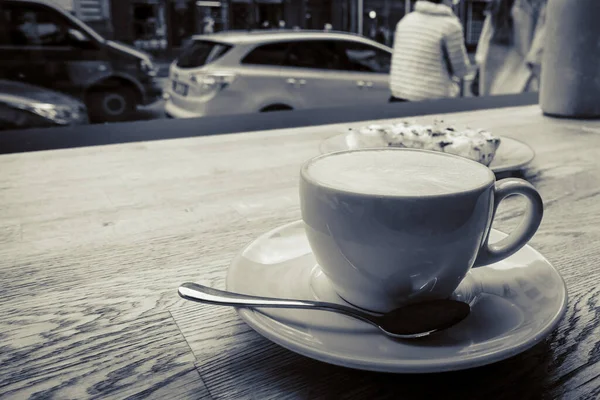 Petit Déjeuner Raffiné Prague Café Gâteau — Photo