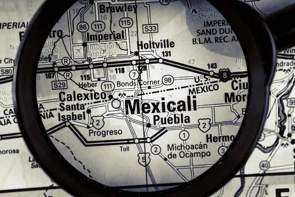 メキシコの地図上の背景 — ストック写真
