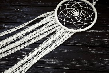 Ahşap sanat arka planında düş kapanı