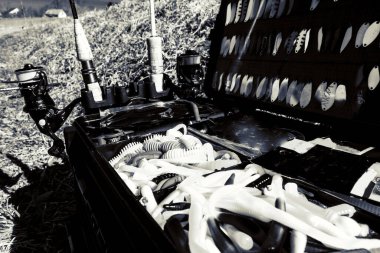 Gölde alabalık avı