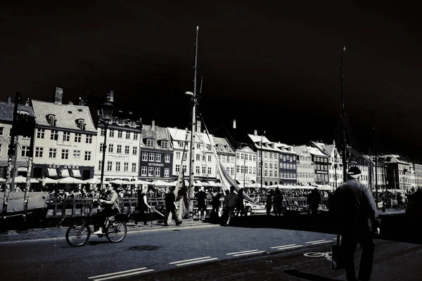 Ulice Atrakce Kodaně Výlet Kodaně — Stock fotografie