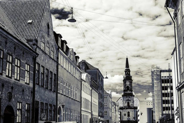 Krásné Ulice Kodaně Cestovní Zázemí — Stock fotografie