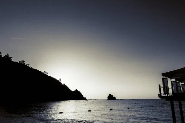 Beautiful Sunrise Seaside Resort — Stock Photo, Image