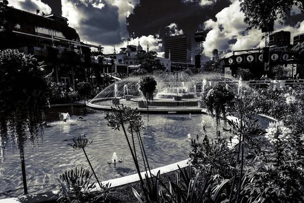 Hermoso Parque Jardín Copenhague Atracciones Turísticas — Foto de Stock