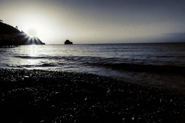 Beautiful Sunrise Seaside Resort — Stock Photo, Image