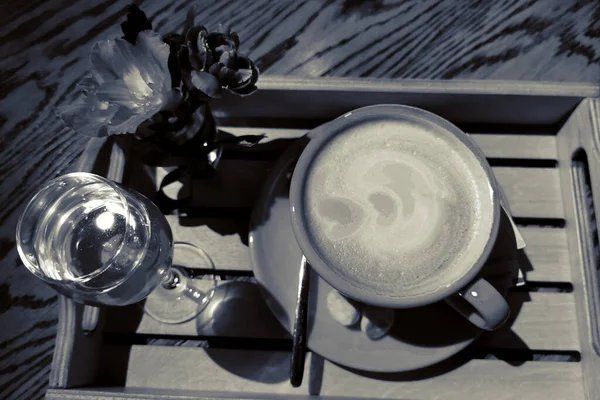 Kawa Kawiarni Tacy — Zdjęcie stockowe