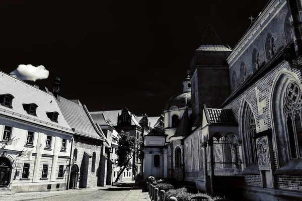 古代ヨーロッパの街の通りや広場 — ストック写真