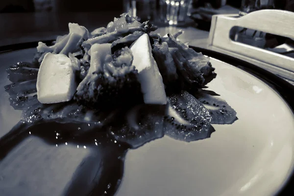 Krem Peynirli Salata — Stok fotoğraf