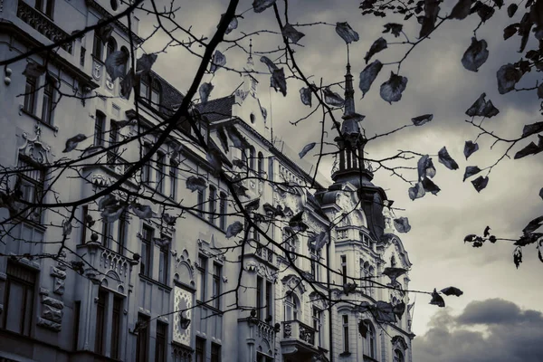 Hermosas Calles Arquitectura Otoño Praga —  Fotos de Stock