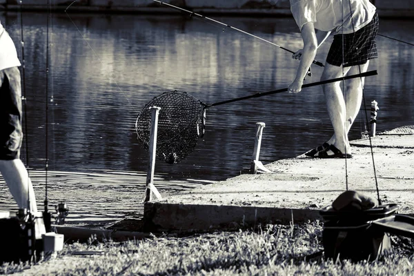 Torneio Pesca Recreação Natureza Fundo — Fotografia de Stock