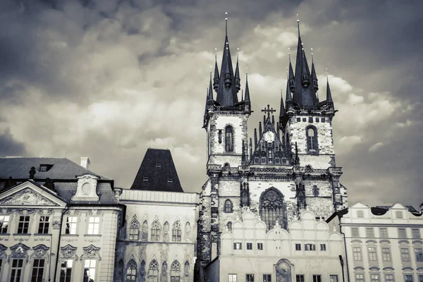 Muhteşem Prag Antik Mimarisi — Stok fotoğraf