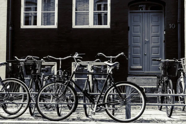 Ruas Bonitas Copenhaga Fundo Viagem — Fotografia de Stock
