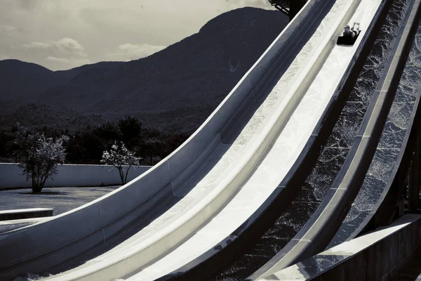 Dia Rijden Van Water Het Waterpark — Stockfoto