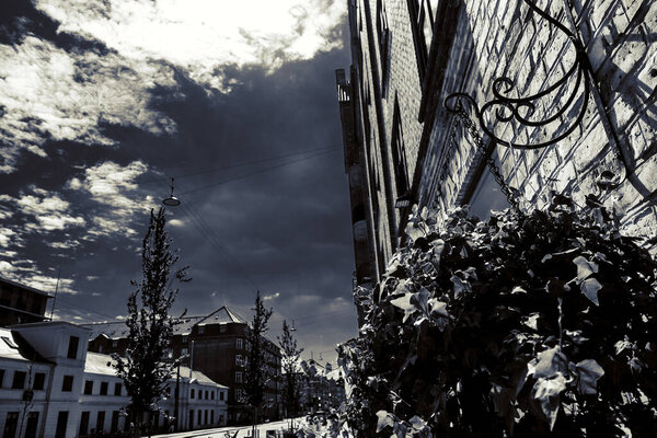 Копенгаген, Дания - 15 июля 2019 года. Улицы Копенгагена
