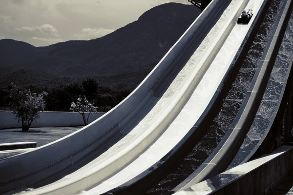 Dia Rijden Van Water Het Waterpark — Stockfoto