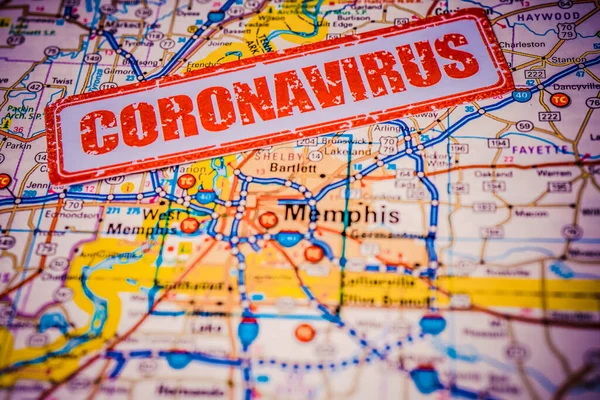 Menfi Sulla Quarantena Covid Coronavirus — Foto Stock