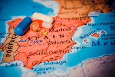 İspanya COVID-19 Coronavirüs karantinasında