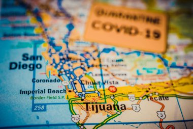 San Diego Coronavirus Covid-19 Karantina geçmişi