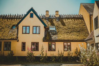 Güzel, pitoresk Danimarka köyü