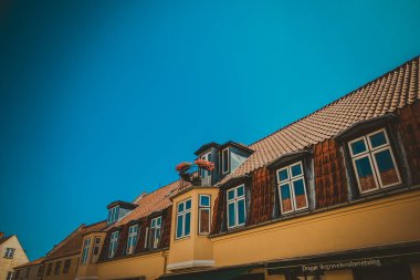 Kopenhag Şehri, Danimarka, İskandinavya. Güzel bir yaz günü