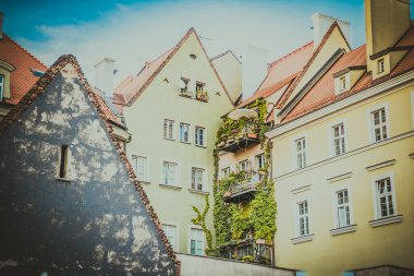 Wroclaw 'ın muhteşem, güzel sokakları