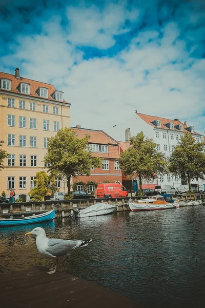 Strade Attrazioni Copenaghen Viaggio Copenaghen — Foto Stock