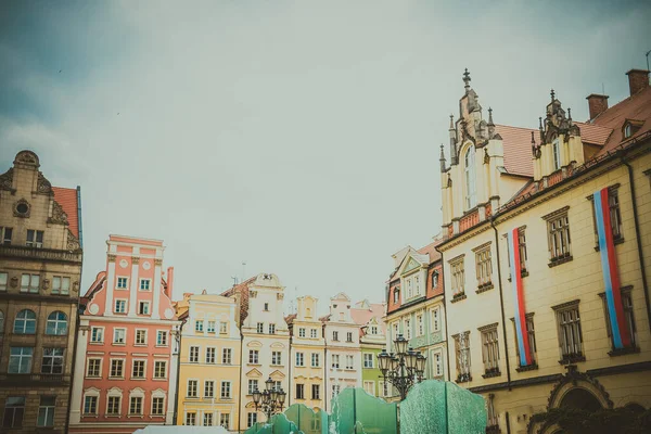 Wroclaw Polonia Junio 2019 Wroclaw Casas Calles Ciudad Wroclaw Paisaje — Foto de Stock