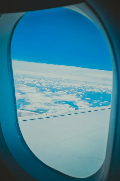 Traveling Plane Travel Background — Stock Photo, Image