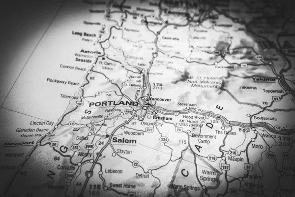 Portland Mapie — Zdjęcie stockowe