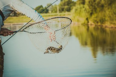 Balıkçılık turnuva eğlence doğa arka planı