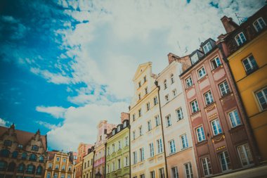 Wroclaw 'ın güzel, resimsi merkezi