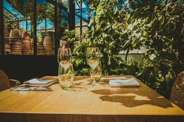 Restaurante Livre Fino Parque — Fotografia de Stock