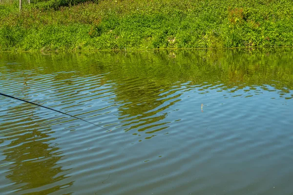 Fiskeri Søen Hvile Uden Byen - Stock-foto