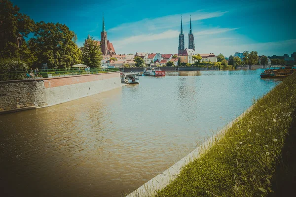 Wunderbare Architektur Und Breslauer Kirchen — Stockfoto