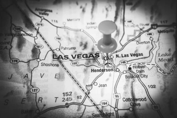 Лас Вегас Карті Сша — стокове фото