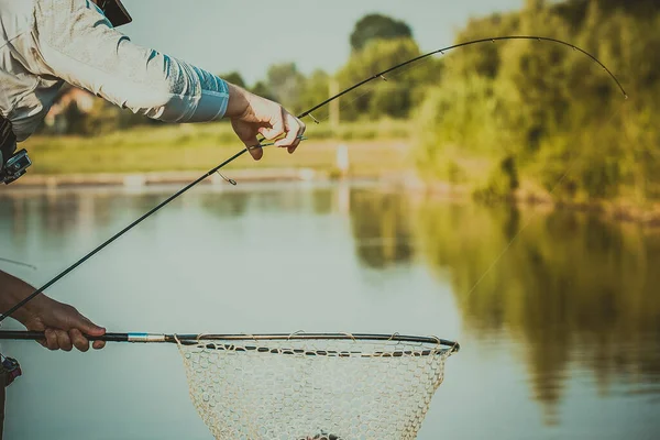 Fiske Turnering Rekreation Natur Bakgrund — Stockfoto