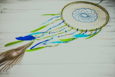 Ahşap sanat arka planında düş kapanı