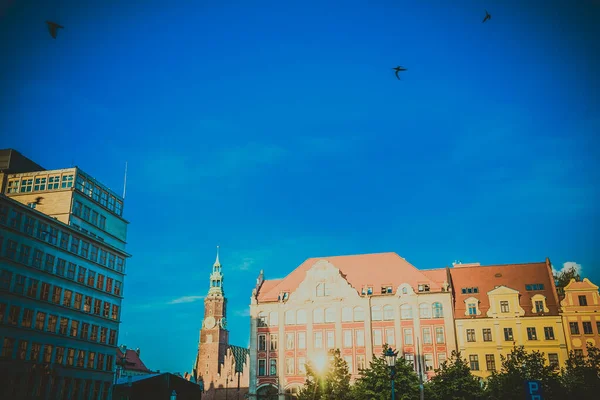 Wroclaw Muhteşem Güzel Sokakları — Stok fotoğraf
