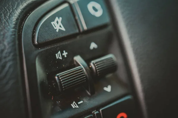 Interieur Van Een Moderne Auto Achtergrond Het Thema Auto — Stockfoto